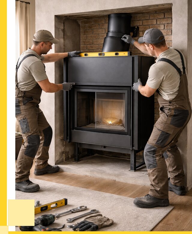 Установка каминных топок в Раменском под ключ от 18250 р. | ЭриданРмн