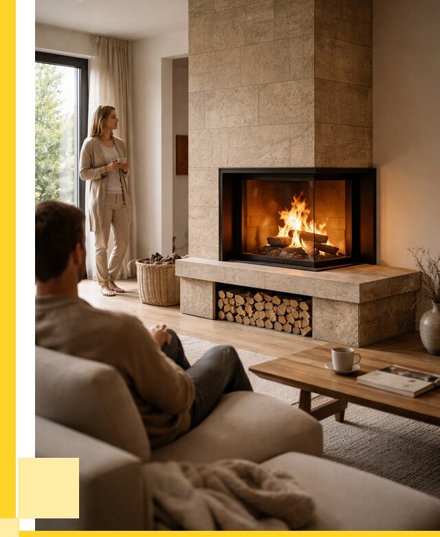 Угловые камины из кирпича установка в Раменском от 152085 р. ЭриданРмн