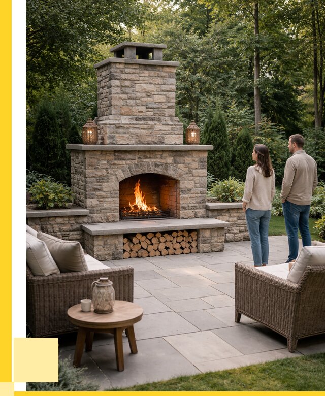 Уличные камины из кирпича в Раменском от 152085 р. | ЭриданРмн