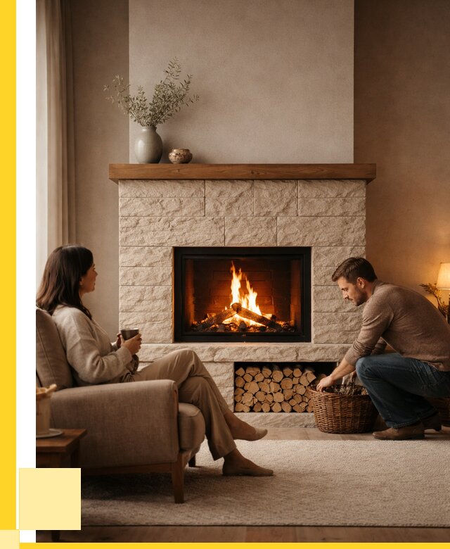 Камины для дома в Раменском под ключ от 152085 р. | ЭриданРмн