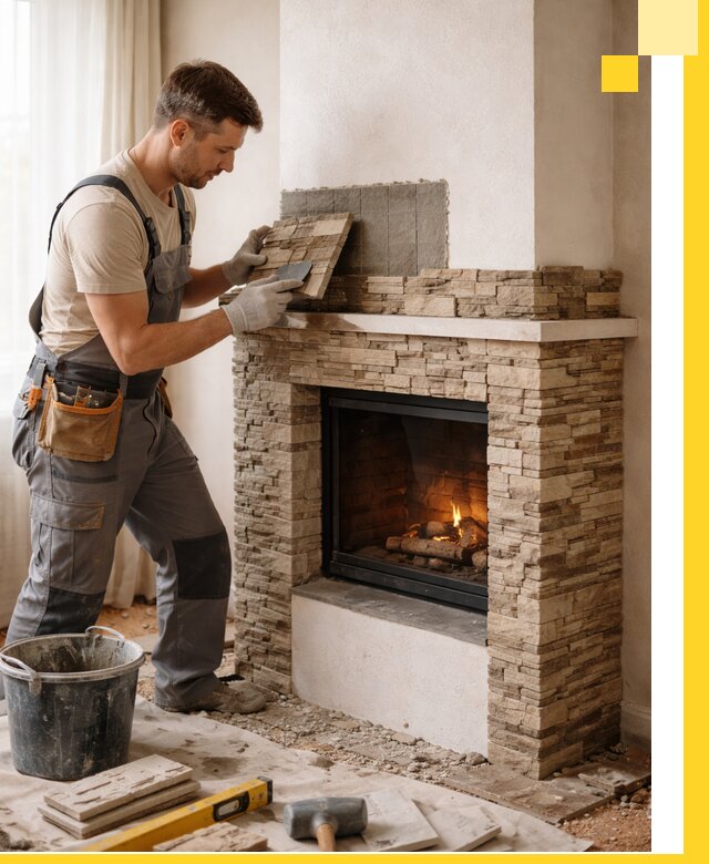 Изготовление и монтаж каминов для дома под ключ в Раменском