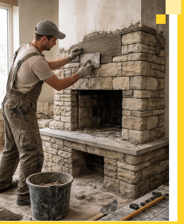 Строительство каминов под ключ в Раменском от проектирования до монтажа