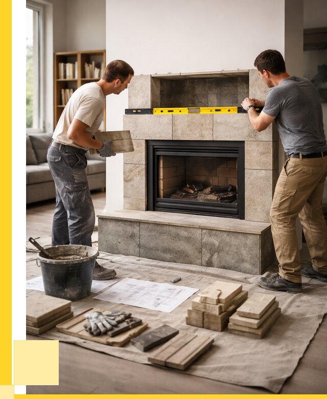 Монтаж каминов и установка в Раменском от 45626 р. | ЭриданРмн