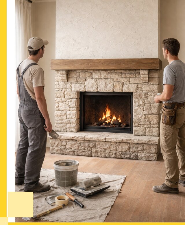 Отделка каминов в Раменском от 6590 р. под ключ | ЭриданРмн