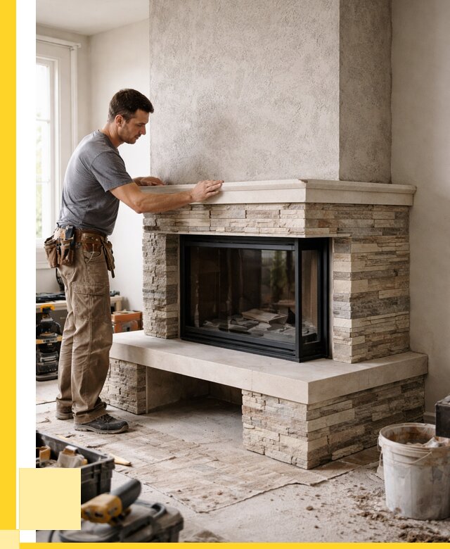 Изготовление каминов под ключ в Раменском от 152085 р. | ЭриданРмн