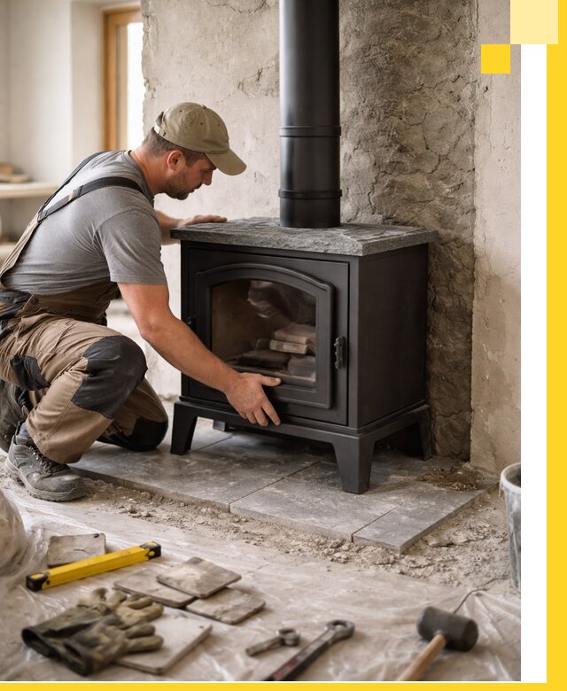 Профессиональный монтаж печей и каминов в Раменском под ключ