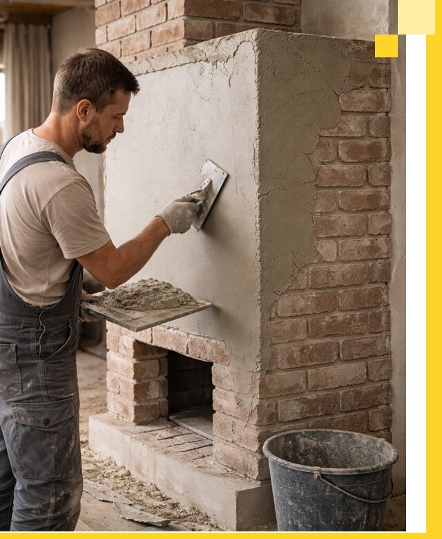 Отделка печей и облицовка каминов в Раменском под ключ