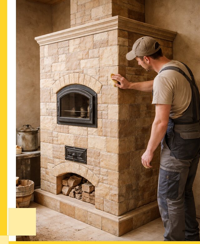 Облицовка печей в Раменском от 4563 р. под ключ | ЭриданРмн