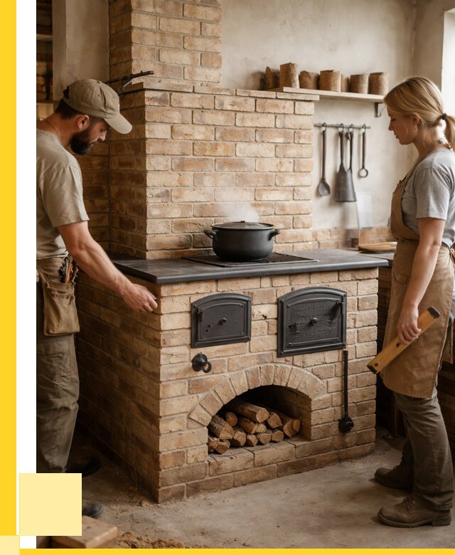 Варочно отопительные печи в Раменском от 91251 р. | ЭриданРмн