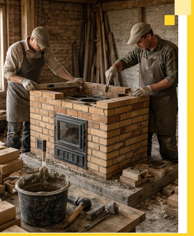 Изготовление и установка варочных печей под ключ в Раменском