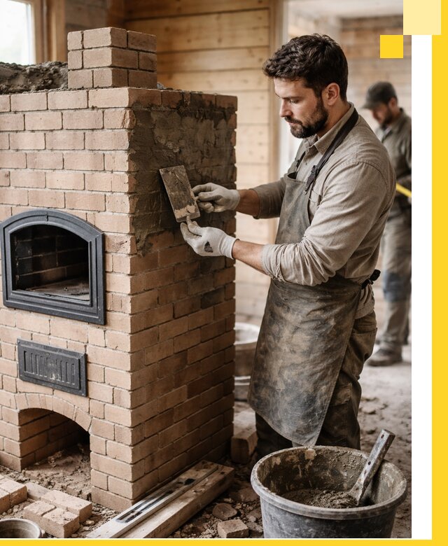 Изготовление и установка печей-шведок под ключ в Раменском