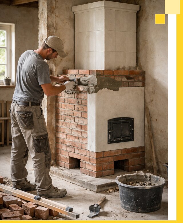 Изготовление и установка печей-голландок под ключ в Раменском