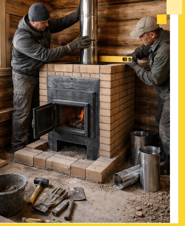 Проектирование, изготовление и установка банных печей в Раменском