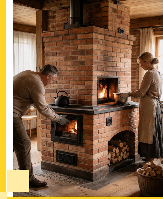 Печи для загородного дома под ключ в Раменском от 81112 р. | ЭриданРмн