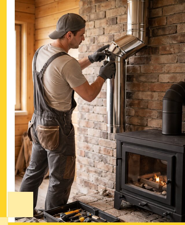 Монтаж дымоходов для печей в Раменском от 7604 р. | ЭриданРмн