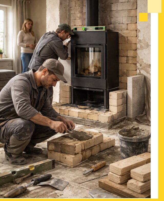 Печи и камины под ключ: проект, установка в Раменском