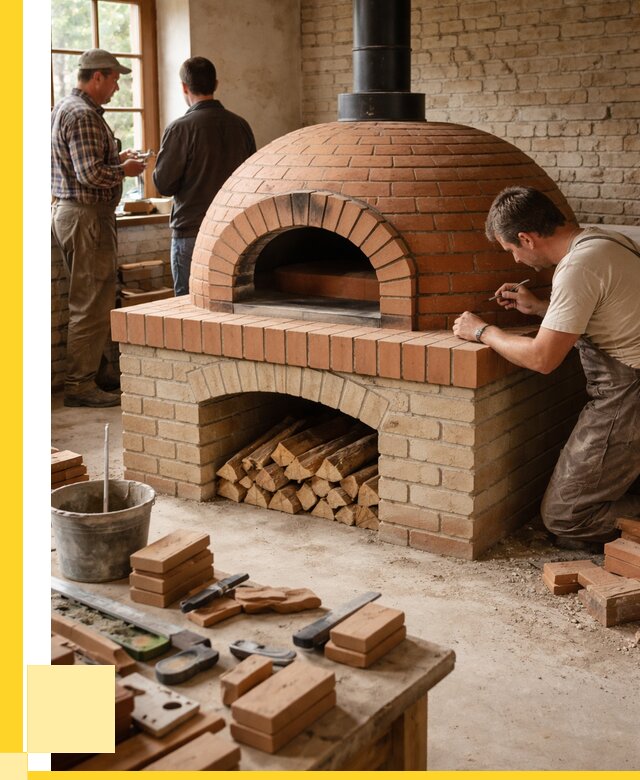 Помпейская печь дровяная для пиццы в Раменском | ЭриданРмн от 202780 р.