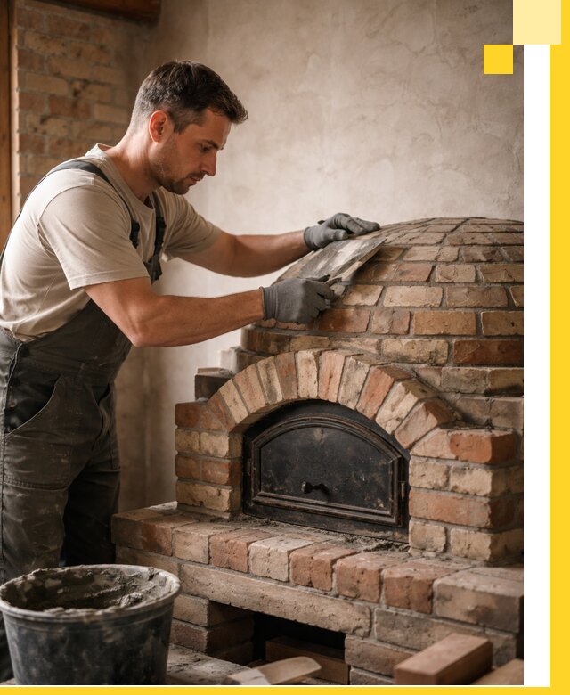 Изготовление и монтаж помпейских печей на заказ в Раменском