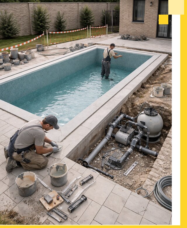 Строительство бассейнов под ключ в Раменском: проекты и монтаж