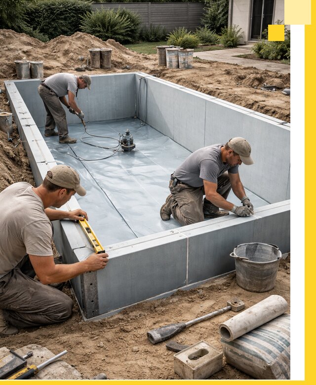 Профессиональный монтаж бассейнов под ключ в Раменском с гарантией