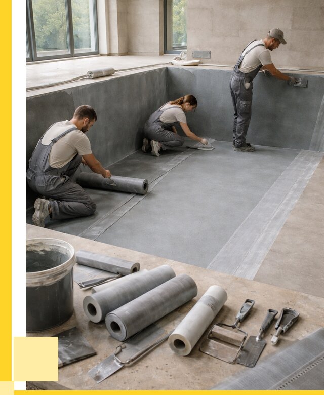 Гидроизоляция бассейнов в Раменском от 2028 р., ЭриданРмн