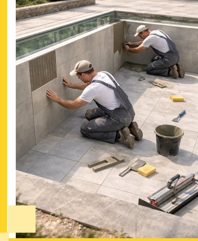 Облицовка бассейнов в Раменском от 4563 р. под ключ | ЭриданРмн