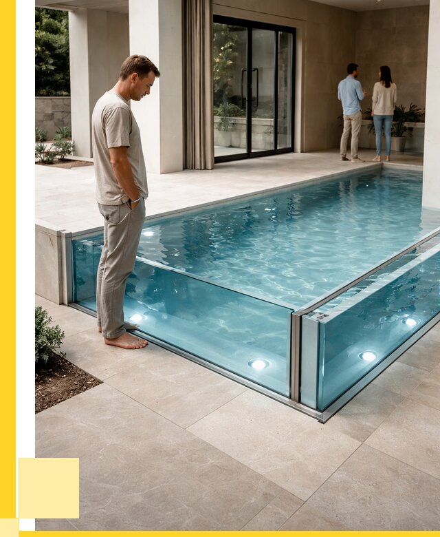 Стеклянные бассейны в Раменском от 1216680 р. | ЭриданРмн — мозаика