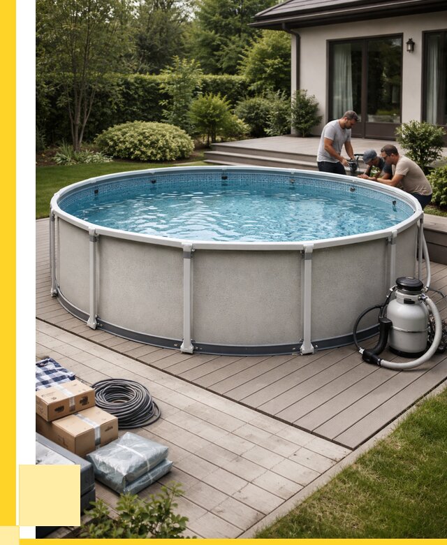 Купить каркасные бассейны в Раменском от 45626 р. | ЭриданРмн