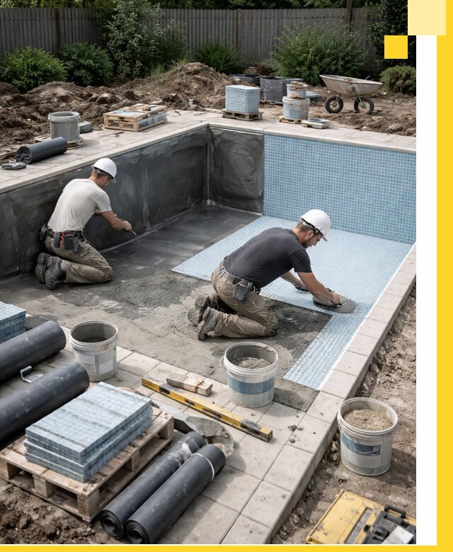 Проектирование и строительство стационарных бассейнов в Раменском