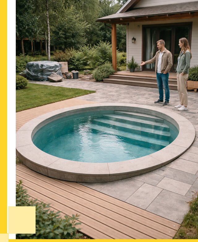 Бассейн на даче под ключ в Раменском от 202780 р., ЭриданРмн