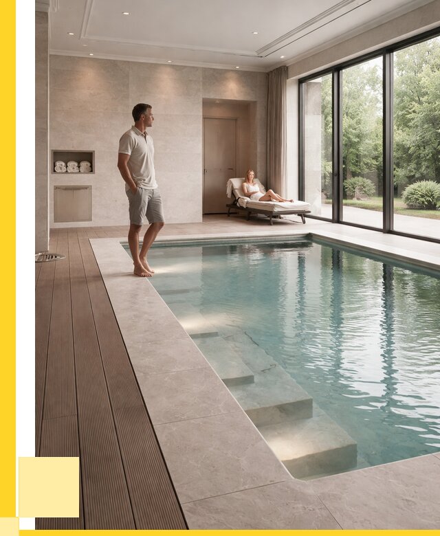 Бассейны в коттедже под ключ в Раменском от 1216680 р. | ЭриданРмн