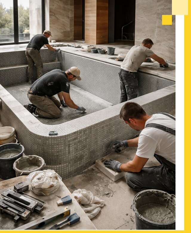 Строительство и установка СПА бассейнов под ключ в Раменском