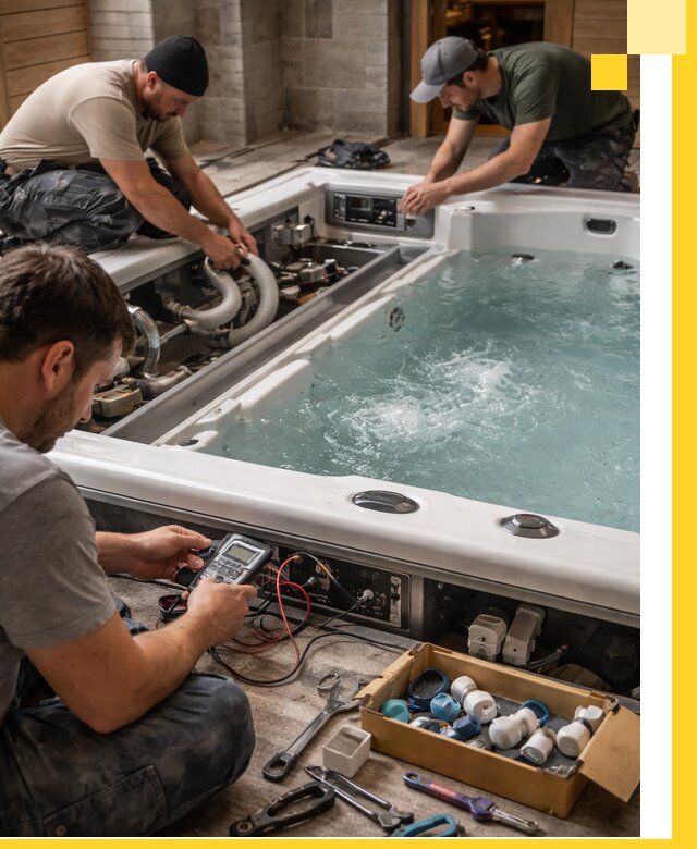 Гидромассажные бассейны под ключ в Раменском, дизайн и монтаж