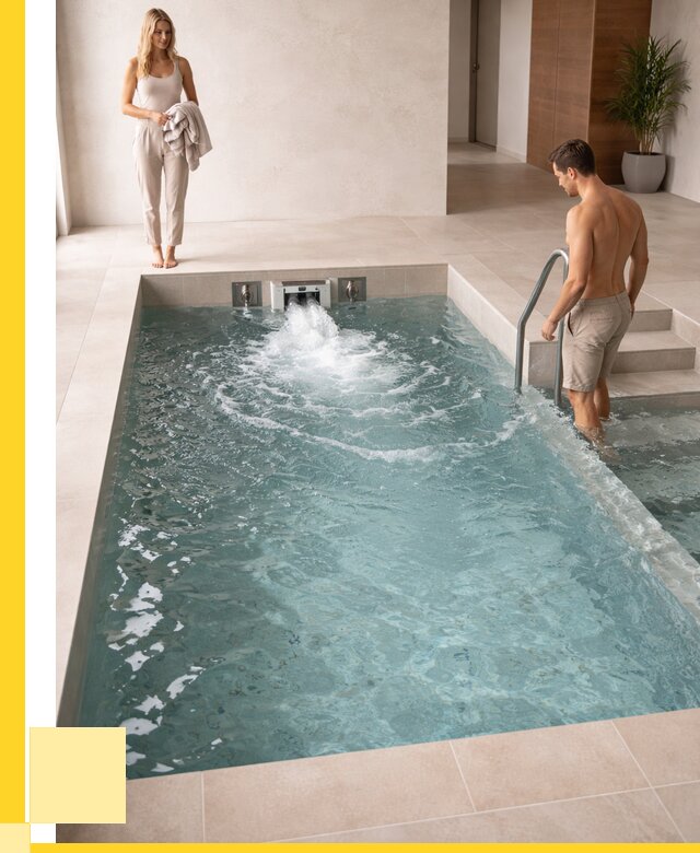 Бассейн с противотоком в Раменском от 253475 р. | ЭриданРмн