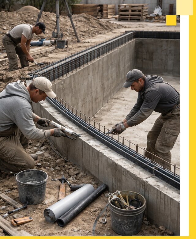 Качественный монтаж чаши бассейна в Раменском под ключ с гарантией