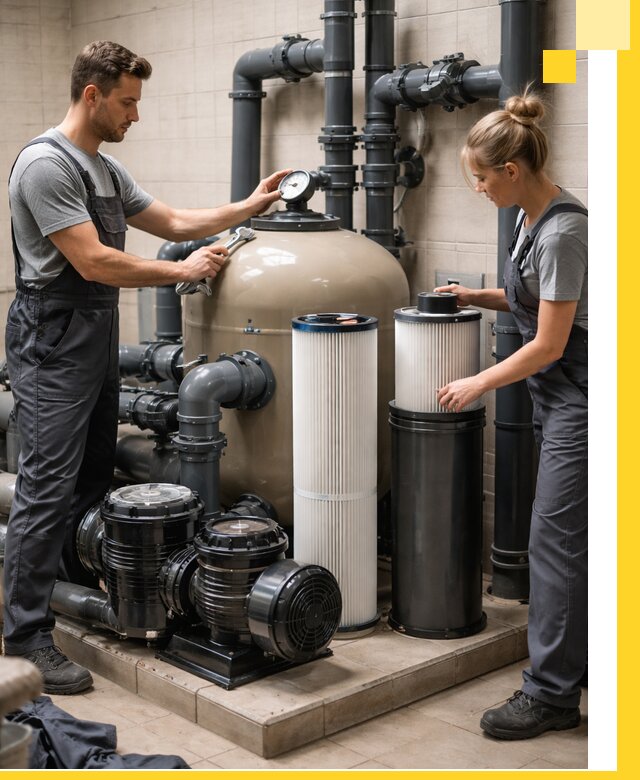 Фильтры и системы фильтрации для бассейнов в Раменском