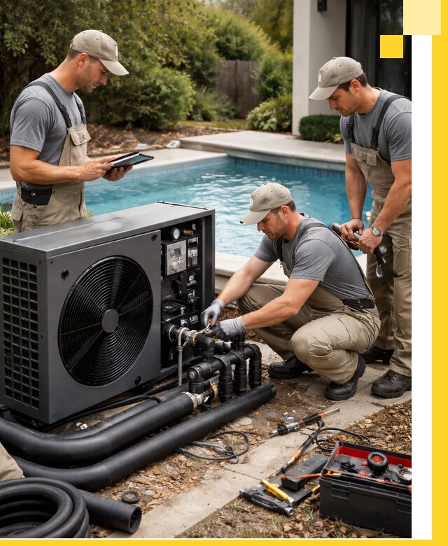 Проектирование и установка тепловых насосов для бассейнов в Раменском