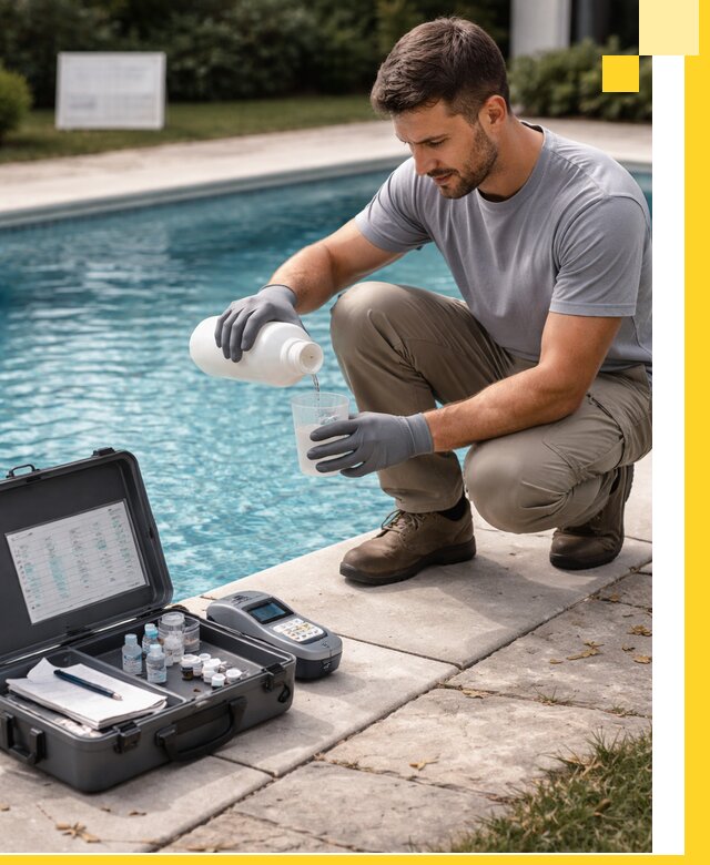 Профессиональная дезинфекция воды в бассейне в Раменском