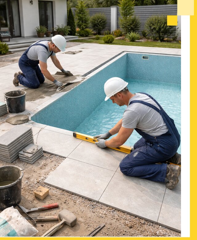 Строительство и монтаж плавательных бассейнов под ключ в Раменском