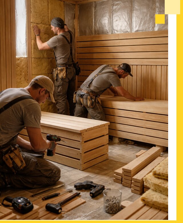 Профессиональное строительство саун под ключ в Раменском