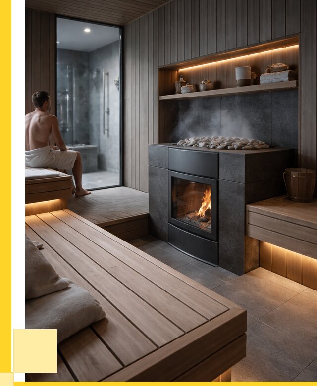 Проект сауны в частном доме в Раменском от 35487 р. | ЭриданРмн