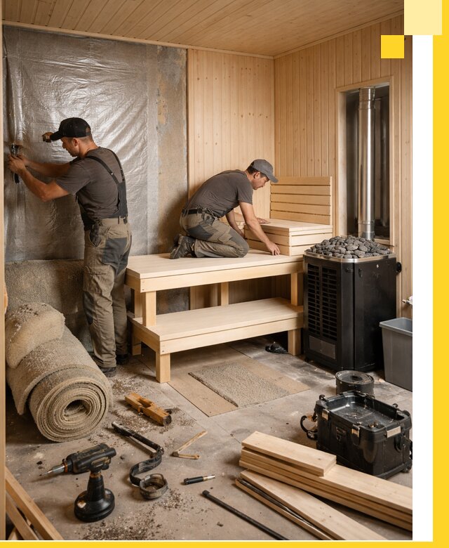 Проекты саун под ключ в Раменском дизайн и строительство