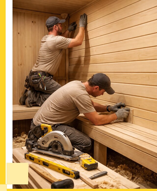 Обшивка саун вагонкой в Раменском от 2535 р. | ЭриданРмн