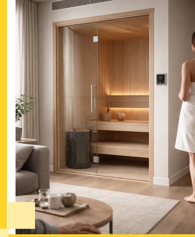 Сауна в квартире под ключ в Раменском от 121668 р. ЭриданРмн