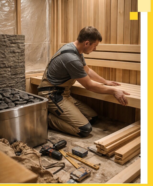 Сауны для дома под ключ с проектированием и монтажом в Раменском