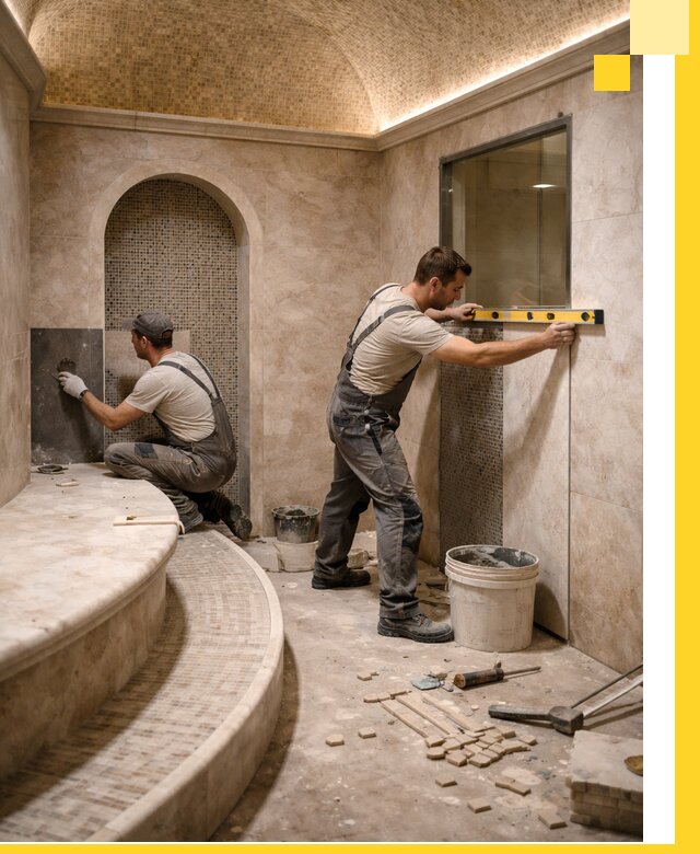 Проектирование и строительство саун с хамамом под ключ в Раменском