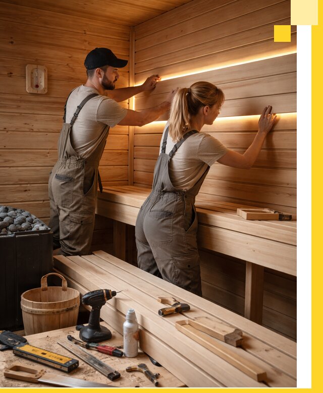 Дизайн саун и бань под ключ с индивидуальным проектом в Раменском