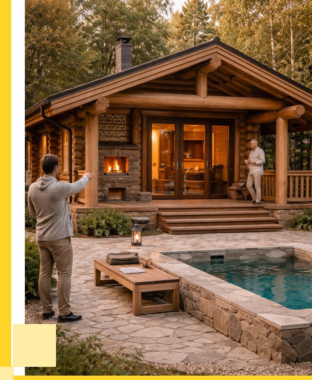 Проекты бань и хамам в Раменском от 25348 р. | ЭриданРмн