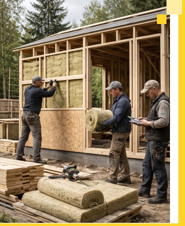 Проектирование и строительство каркасных бань в Раменском под ключ