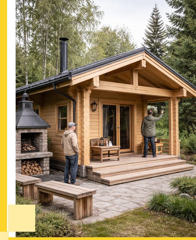 Деревянные бани под ключ в Раменском от 456255 р. | ЭриданРмн